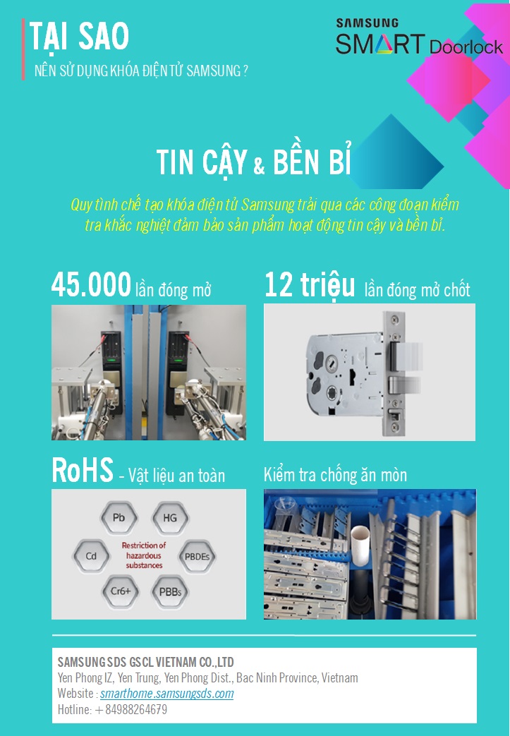 Khóa điện tử Samsung SHP-DP609 Khóa điện tử Samsung SHP-DP609